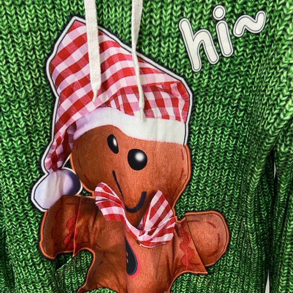 Unbranded Gingerbread Man Pullover - image 5